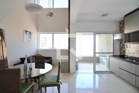 Apartamento para alugar com 63m², 1 quarto e 1 vagaSala/Cozinha