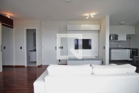 Sala de apartamento à venda com 1 quarto, 58m² em Paraíso do Morumbi, São Paulo