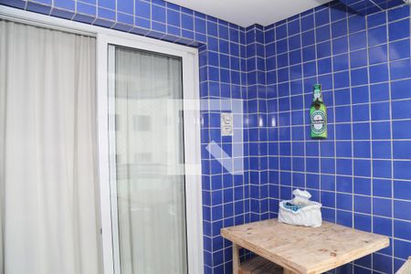 Área Gourmet de apartamento para alugar com 2 quartos, 78m² em Vila Caiçara, Praia Grande