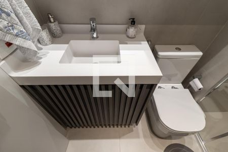 Apartamento à venda com 80m², 2 quartos e 2 vagasBanheiro Social