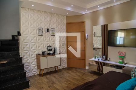 Sala de apartamento à venda com 2 quartos, 84m² em Santa Maria, São Caetano do Sul