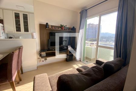Sala - Detalhe de apartamento para alugar com 2 quartos, 57m² em Jardim Tupanci, Barueri