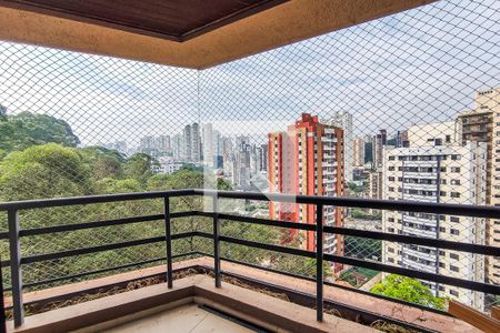 Varanda de apartamento à venda com 3 quartos, 195m² em Vila Andrade, São Paulo