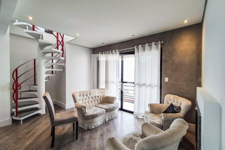 Sala de apartamento à venda com 3 quartos, 195m² em Vila Andrade, São Paulo