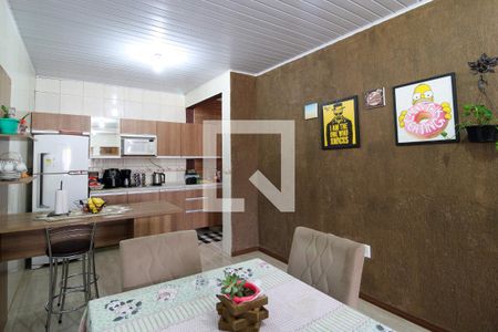 Sala/Cozinha de casa de condomínio à venda com 2 quartos, 60m² em Estância Velha, Canoas