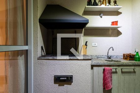 Varanda Gourmet de apartamento para alugar com 3 quartos, 69m² em Vila Caraguatá, São Paulo