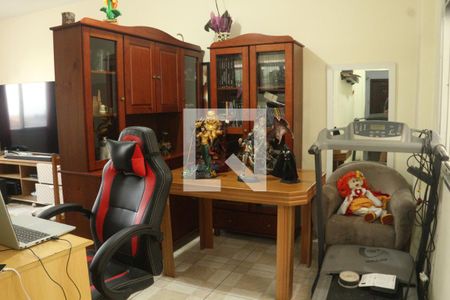 Sala de apartamento para alugar com 1 quarto, 48m² em Centro, São Vicente