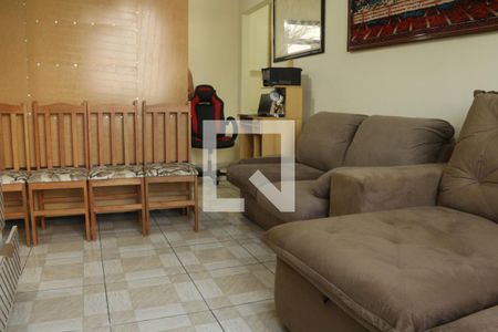 Sala de apartamento para alugar com 1 quarto, 48m² em Centro, São Vicente