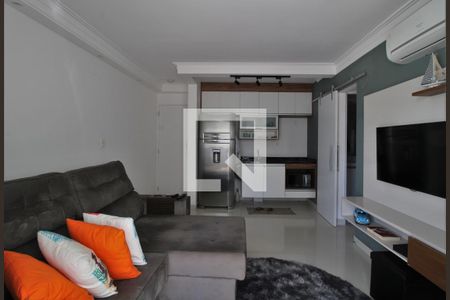 Sala de apartamento à venda com 1 quarto, 38m² em Jardim das Acácias, São Paulo