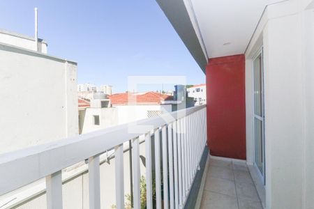 Varanda da Sala de apartamento à venda com 2 quartos, 48m² em Vila Guarani (z Sul), São Paulo