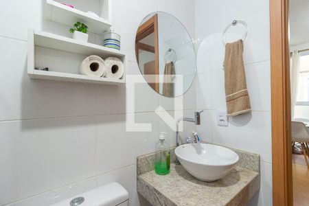 Apartamento para alugar com 43m², 2 quartos e 1 vagaDetalhe do Banheiro