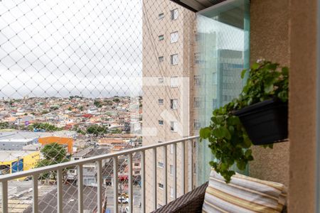 varanda de apartamento para alugar com 3 quartos, 69m² em Taboão, Diadema