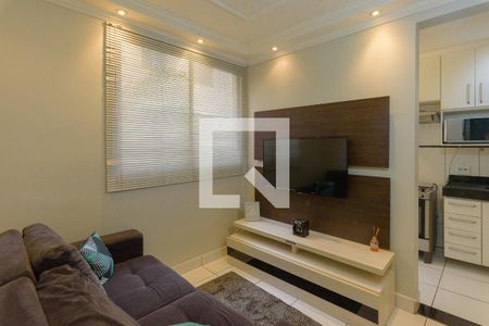 Sala de apartamento à venda com 2 quartos, 50m² em Jardim Márcia, Campinas