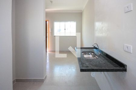 Cozinha de apartamento à venda com 2 quartos, 37m² em Jardim Santa Adelia, São Paulo