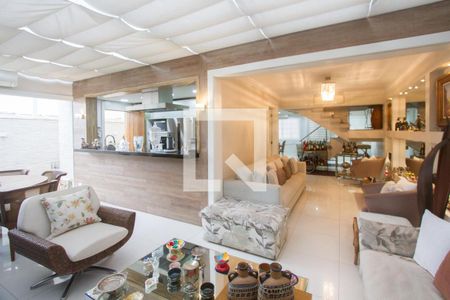 Sala de casa de condomínio à venda com 4 quartos, 278m² em Brooklin, São Paulo