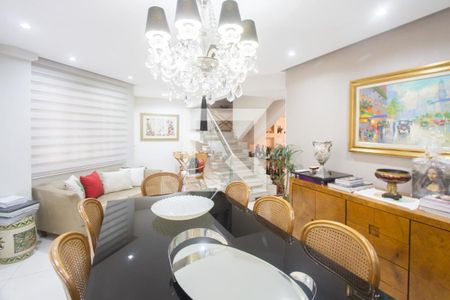 Sala de casa de condomínio à venda com 4 quartos, 278m² em Brooklin, São Paulo