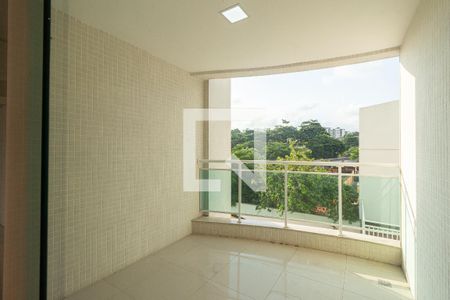 Varanda da Sala de apartamento à venda com 3 quartos, 105m² em Campo Grande, Rio de Janeiro