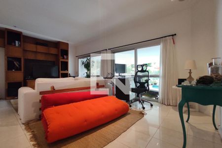 Sala de apartamento para alugar com 3 quartos, 130m² em Barra da Tijuca, Rio de Janeiro