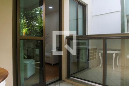 Varanda da Sala de apartamento à venda com 2 quartos, 60m² em Lagoa, Rio de Janeiro