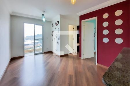 Sala de apartamento para alugar com 2 quartos, 48m² em Vila Gonçalves, São Bernardo do Campo