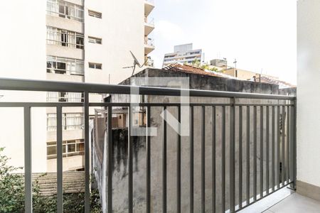 Varanda de kitnet/studio à venda com 1 quarto, 18m² em Bela Vista, São Paulo