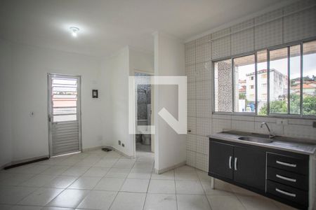 Sala / cozinha de apartamento para alugar com 1 quarto, 40m² em Parque Jabaquara, São Paulo