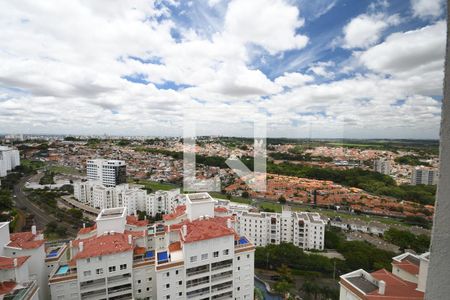 Sala - Vista de apartamento à venda com 4 quartos, 213m² em Loteamento Residencial Vila Bella, Campinas