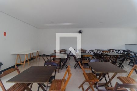Apartamento para alugar com 41m², 2 quartos e 1 vagaÁrea comum - Salão de festas