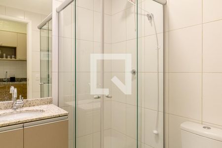 Banheiro de kitnet/studio à venda com 1 quarto, 22m² em Centro, São Paulo