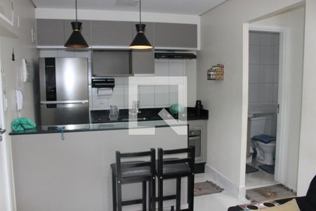 Sala-Cozinha de apartamento à venda com 1 quarto, 24m² em Vila Campanela, São Paulo