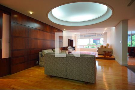 Sala de Estar de apartamento à venda com 3 quartos, 214m² em Bom Fim, Porto Alegre