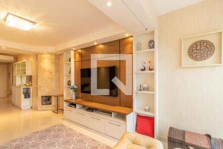 Sala de apartamento à venda com 3 quartos, 110m² em Tristeza, Porto Alegre