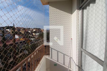 Varanda da Sala de apartamento para alugar com 3 quartos, 74m² em Jardim Antonio Von Zuben, Campinas