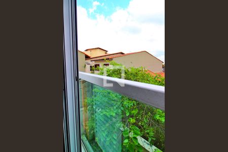 Varanda do Quarto Suíte de apartamento à venda com 2 quartos, 56m² em Parque Industriário, Santo André