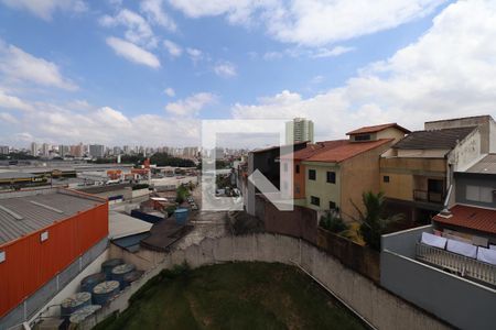 Vista da Sacada de apartamento à venda com 2 quartos, 46m² em Parque João Ramalho, Santo André