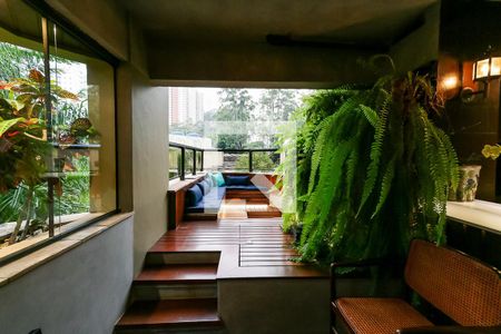 Varanda / Deck de apartamento à venda com 2 quartos, 213m² em Vila Andrade, São Paulo