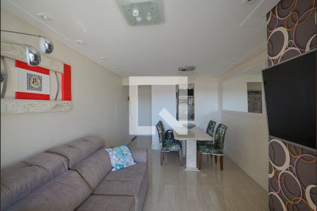Sala de apartamento à venda com 3 quartos, 68m² em Vila Caraguatá, São Paulo