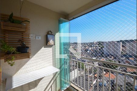 Varanda da Sala de apartamento à venda com 3 quartos, 68m² em Vila Caraguatá, São Paulo