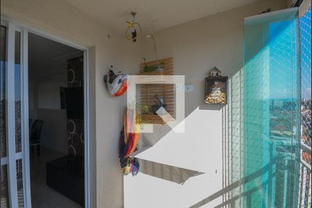 Varanda da Sala de apartamento à venda com 3 quartos, 68m² em Vila Caraguatá, São Paulo