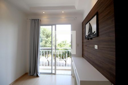 Sala de apartamento para alugar com 2 quartos, 50m² em Wanel Ville, Sorocaba