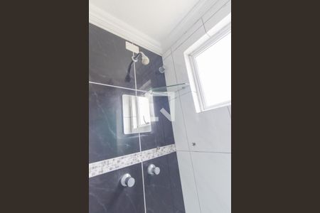Banheiro da Suíte de apartamento à venda com 1 quarto, 31m² em Capão Raso, Curitiba