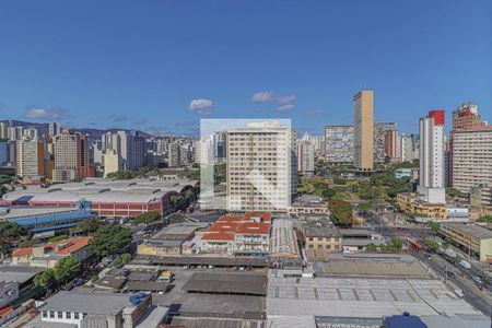 Vista  de apartamento à venda com 1 quarto, 39m² em Centro, Belo Horizonte