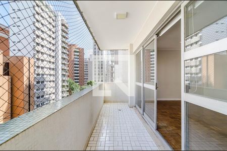 Varanda de apartamento à venda com 3 quartos, 196m² em Jardim Paulista, São Paulo