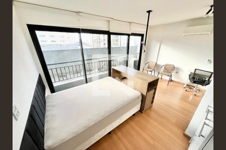 Sala/Quarto/Cozinha de kitnet/studio para alugar com 1 quarto, 26m² em Santana, São Paulo