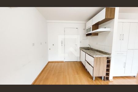 Cozinha de kitnet/studio para alugar com 1 quarto, 26m² em Santana, São Paulo