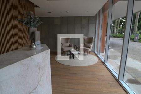 Studio para alugar com 39m², 1 quarto e 1 vaga Studio para alugar com 39m², 1 quarto e 1 vagaHall