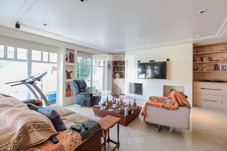 Sala de casa de condomínio à venda com 5 quartos, 375m² em Jardim Carvalho, Porto Alegre