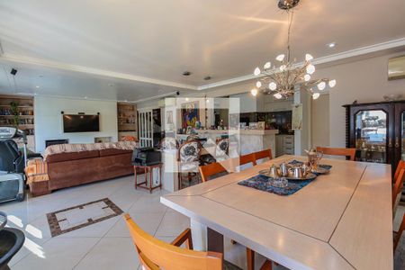 Sala de casa de condomínio à venda com 5 quartos, 375m² em Jardim Carvalho, Porto Alegre