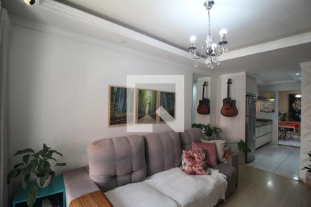Sala de casa de condomínio para alugar com 2 quartos, 105m² em Olaria, Canoas