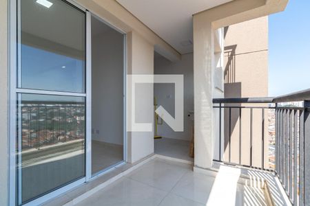 Varanda da Sala de apartamento à venda com 2 quartos, 60m² em Jardim Bom Clima, Guarulhos